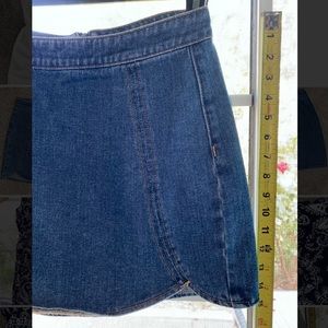 PacSun denim skirt